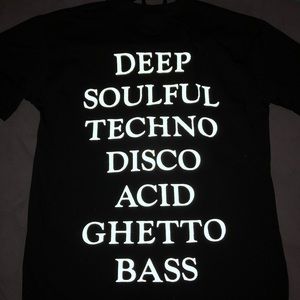 ILL BEHAVIOR TEE [REFLECTIVE BLACK] by BOOGIEMADE